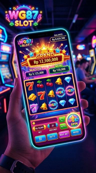 Cuplikan layar menu unduhan wg87 untuk perangkat Android